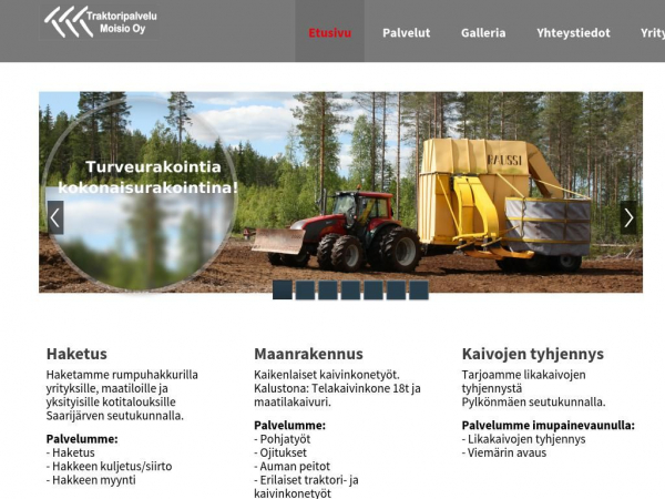 traktoripalvelumoisio.fi